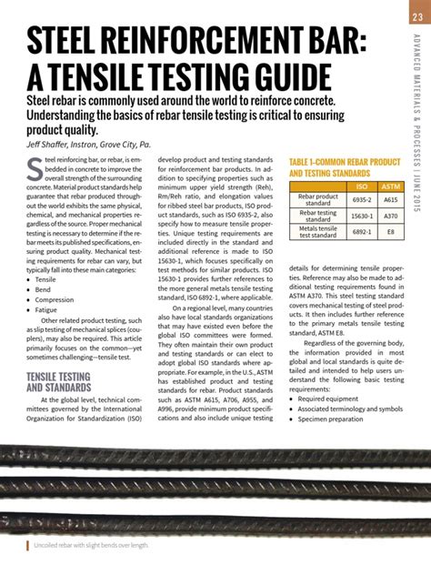 tensile test manual pdf